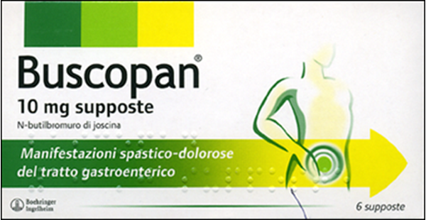 Immagine di BUSCOPAN 6SUPP 10MG