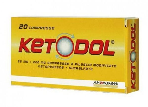 Immagine di KETODOL 20CPR 25MG+200MG