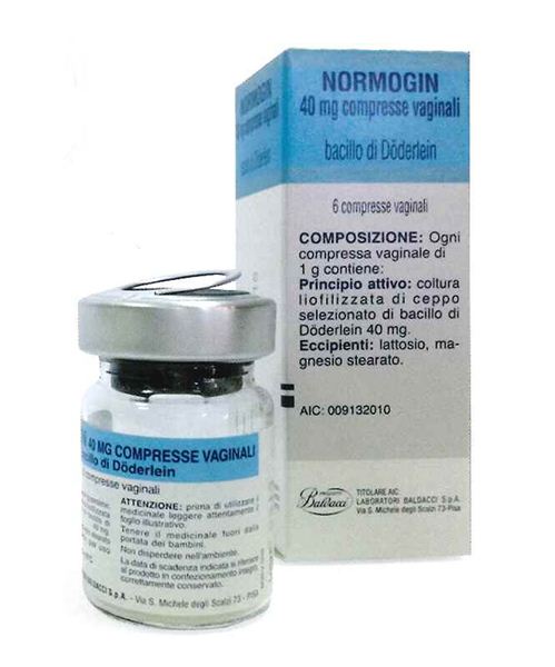 Immagine di NORMOGIN 6CPR VAG 40MG