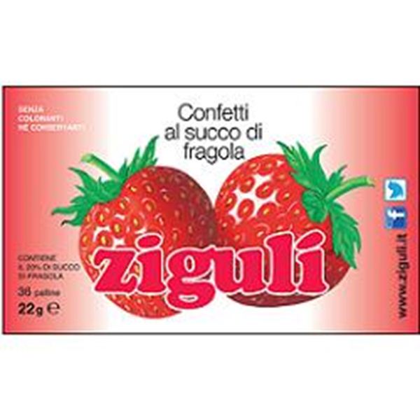 Immagine di ZIGULI FRAGOLA 36PALLINE 22G