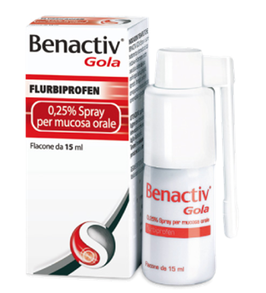 Immagine di BENACTIV GOLA SPRAY15ML0,25%