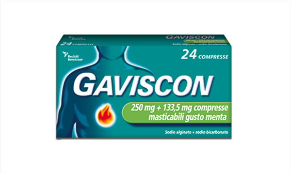 Immagine di GAVISCON 24CPRMENT250+133,5M