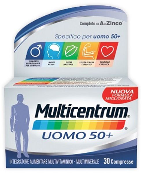 Immagine di MULTICENTRUM UOMO 50+ 30CPR